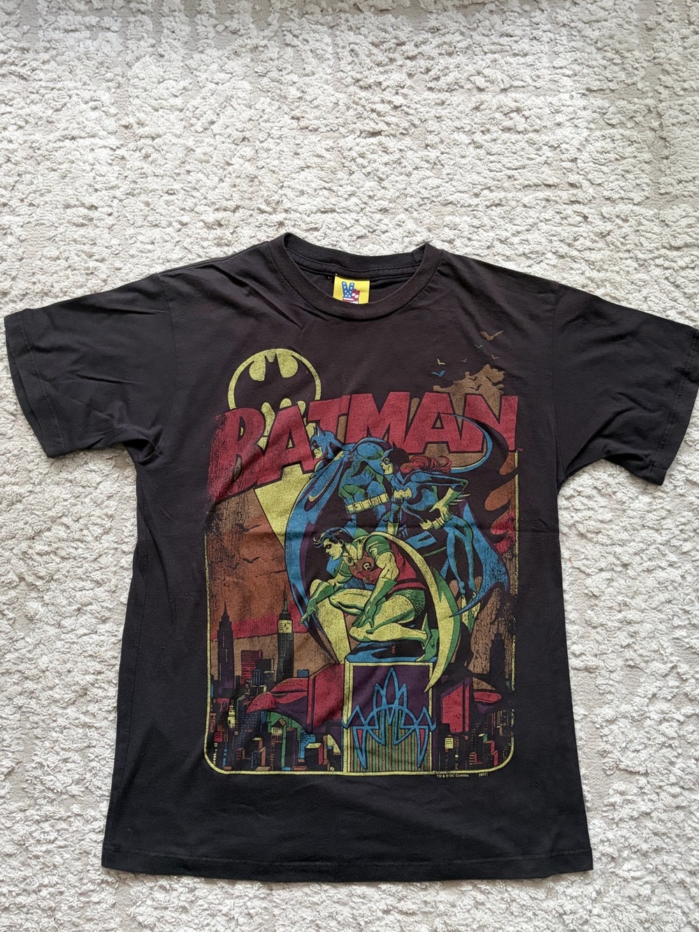 DC Comics Batman Graphic Tee - Black M